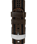 TW7C02000 18mm Fabric with Leather Strap Primary Image