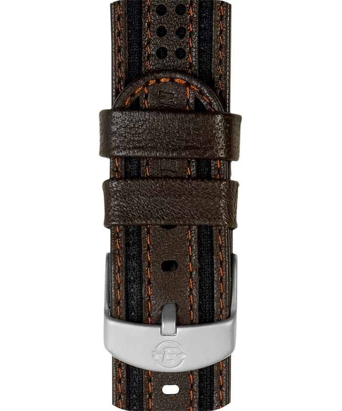 TW7C02000 18mm Fabric with Leather Strap Primary Image