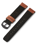 TW7C64500 20mm Fabric Strap with Leather Accents Primary Image