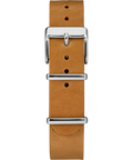 TW7C10600 20mm Leather Slip-Thru Double Layer Strap Primary Image