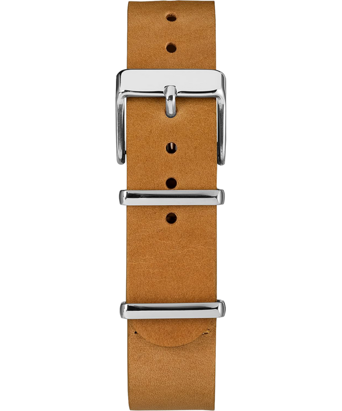 TW7C10600 20mm Leather Slip-Thru Double Layer Strap Primary Image