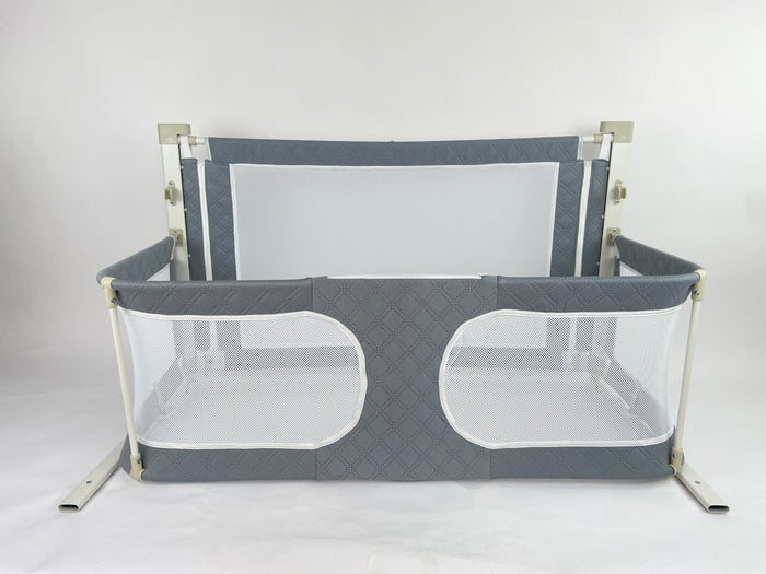 3-in-1 Portable Crib with Rails - Cot Sleeper for Baby in Bed - B-101