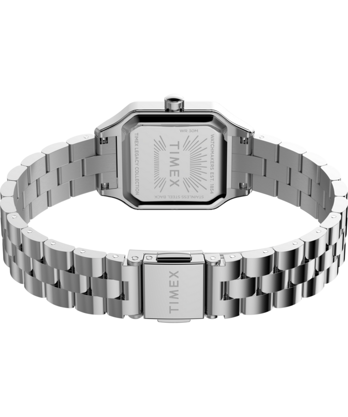 TW2Y23800 Addison 23mm Stainless Steel Bracelet Watch Caseback with Attachment Image