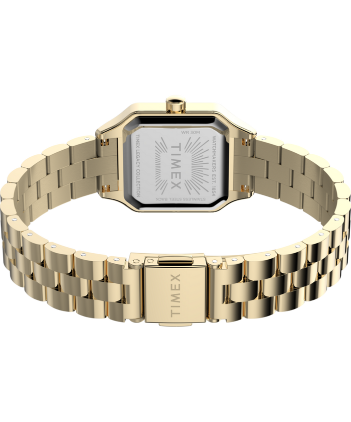 TW2Y23700 Addison 23mm Stainless Steel Bracelet Watch Caseback with Attachment Image
