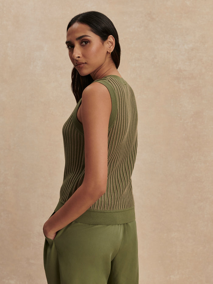 Aldcroft Stitch Knit Tank
