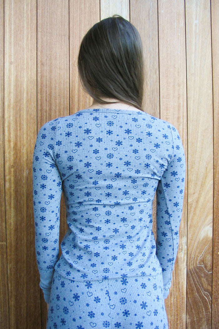 Angel Waffle Long Sleeve Top Apres Ski