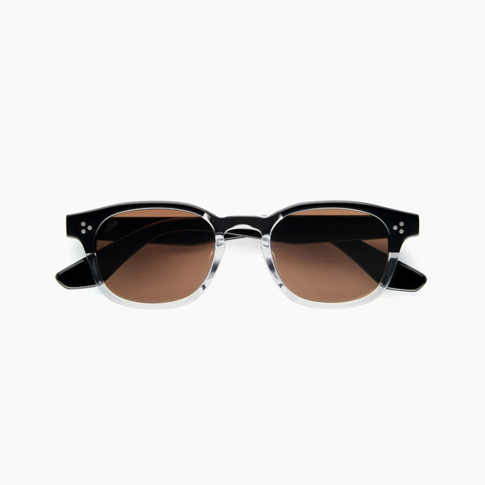 Black & Clear / Brown