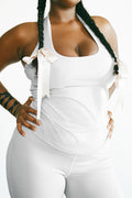 Aurora Halter Tank Icy Grey