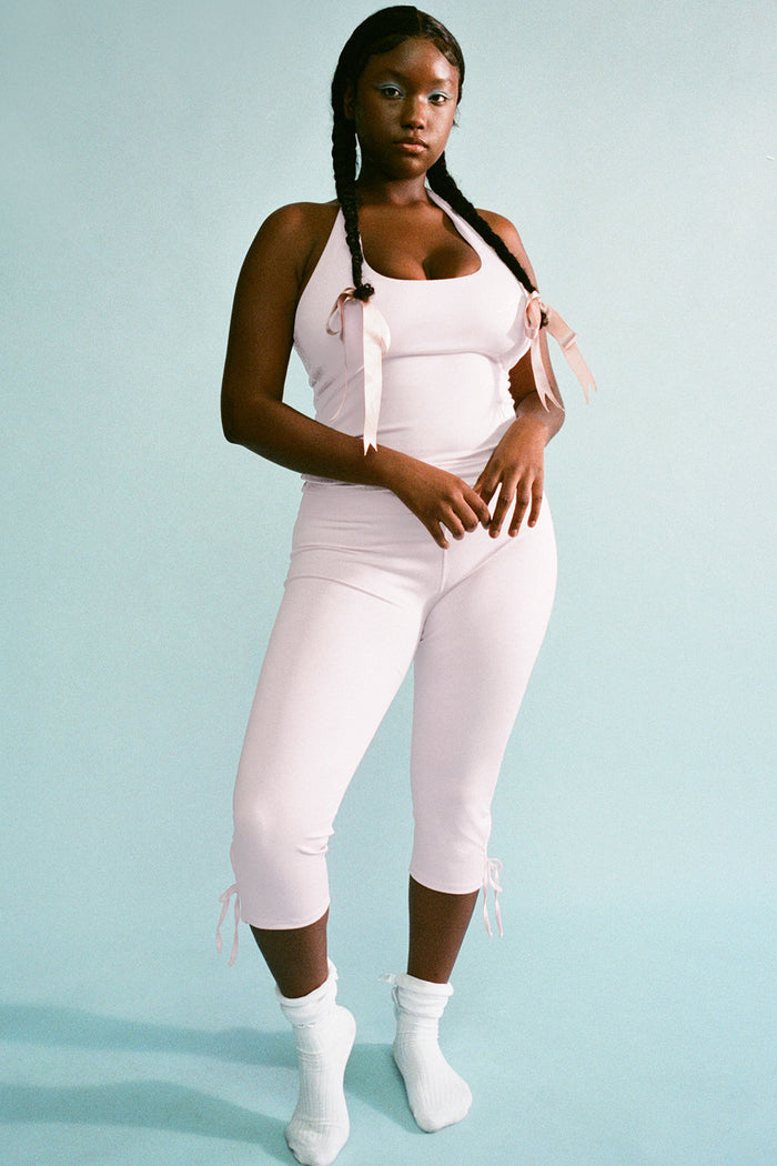 Aurora Halter Tank Icy Pink
