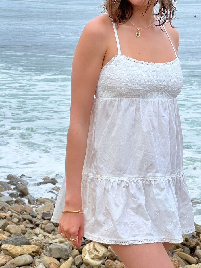 FrankiesBikinis-Baby-White Dress
