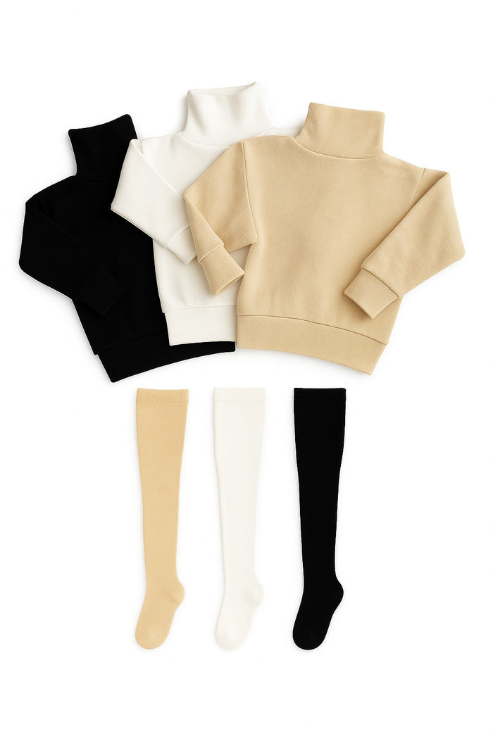 Baby Winter High Neck & Leggings Pack of 6 (3-36M)