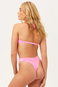 Bea Pink Punch High Waist Skimpy Bottom