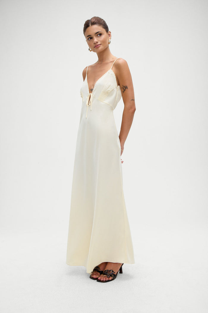 BeautyMaxiDress-Macadamia