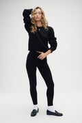 Bodin High Waisted Leggings Black