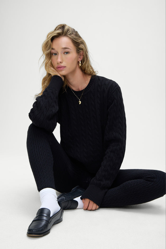 Bodin High Waisted Leggings Black