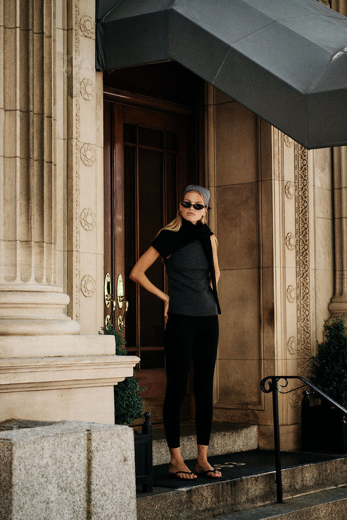 Bodin high waisted leggings black