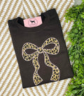 BOW APPLIQUE Custom Embroidered T-shirt or Sweatshirt