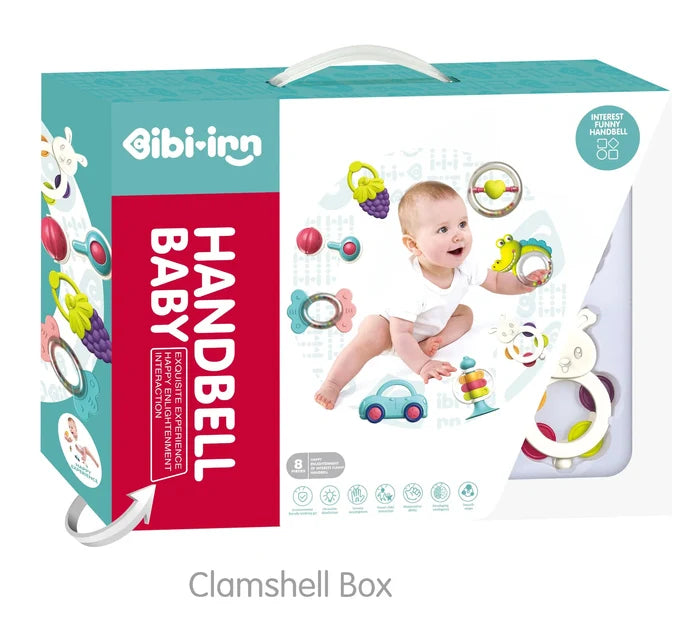 BT53-HandBell Baby Rattle Box