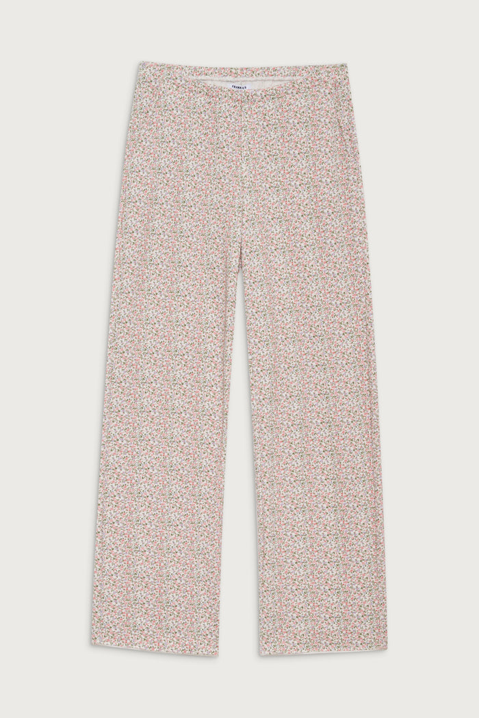 Cabin floral waffle pant baby blanket