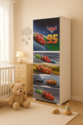 Cars Theme 7 Layer Wardrobe