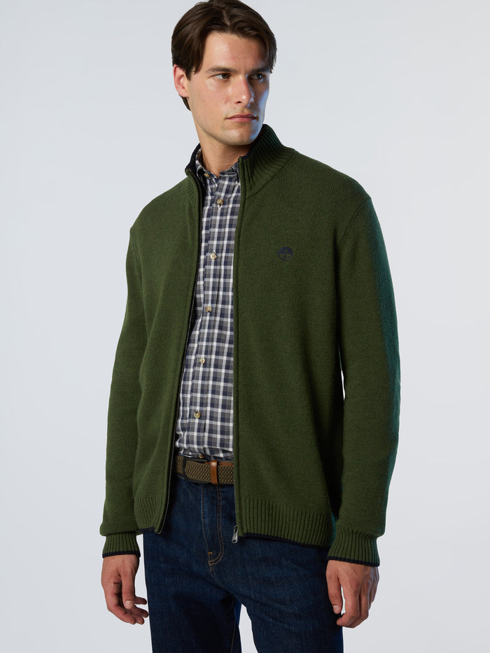 2 | Ivy green | full-zip-7gg-knitwear-699154