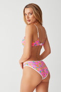 Catalina full coverage bikini bottom daisy pond