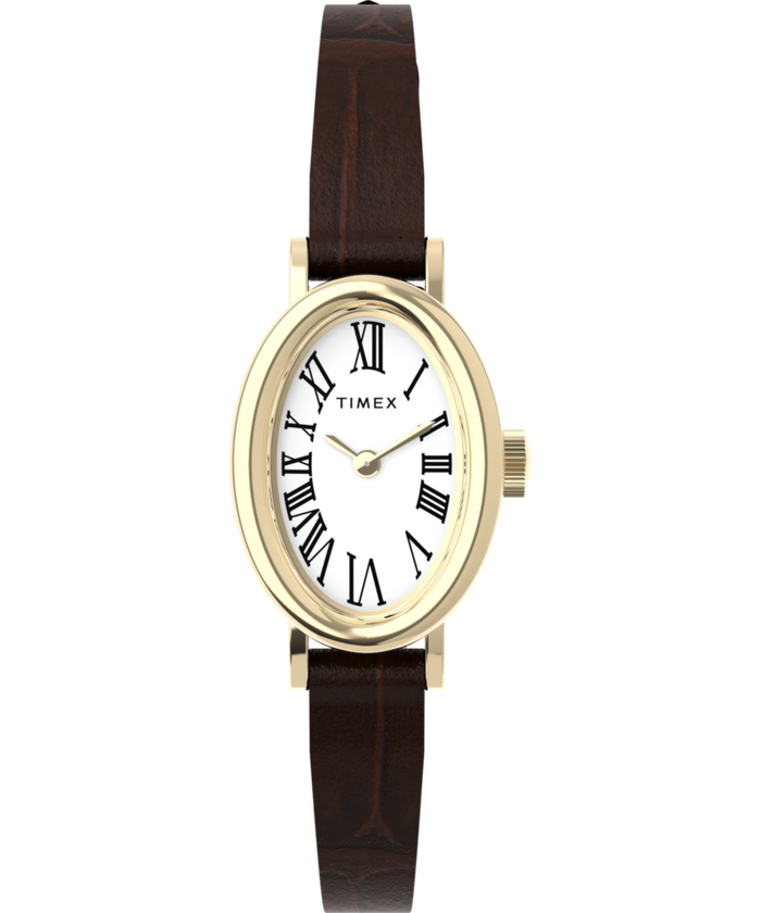 TW2W78500 Cavatina 19mm Leather Strap Watch Primary Image