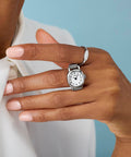 TW2Y70700 Cavatina® Mini 16mm Stainless Steel Expansion Band Ring Watch Primary Image