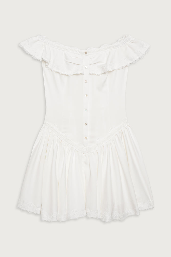 Charli Mini Dress - White