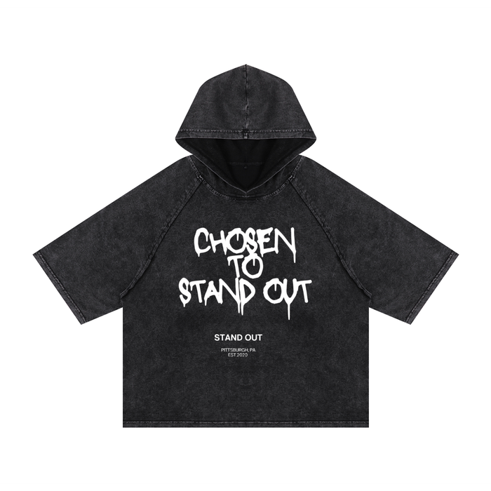 “Chosen to stand out” Hooded Boxy T-Shirt