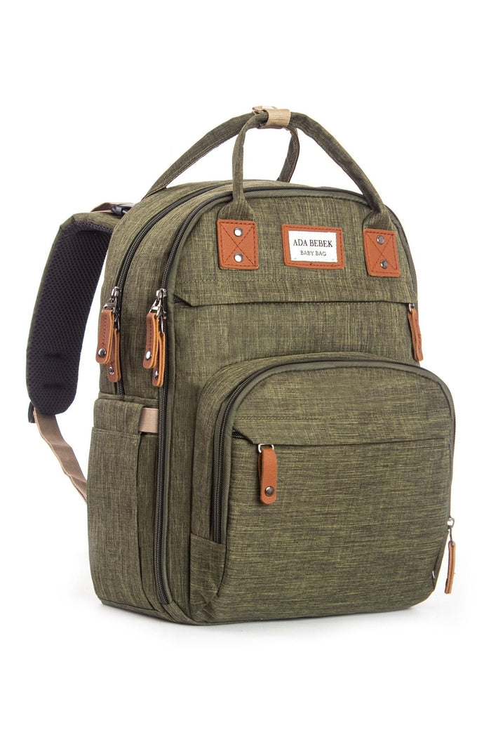 CHYTSMX-Mother Baby Care Bag Multi-Purpose - Green