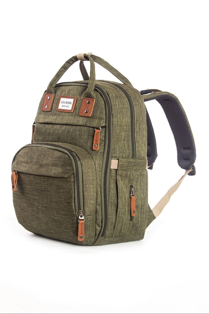 CHYTSMX-Mother Baby Care Bag Multi-Purpose - Green
