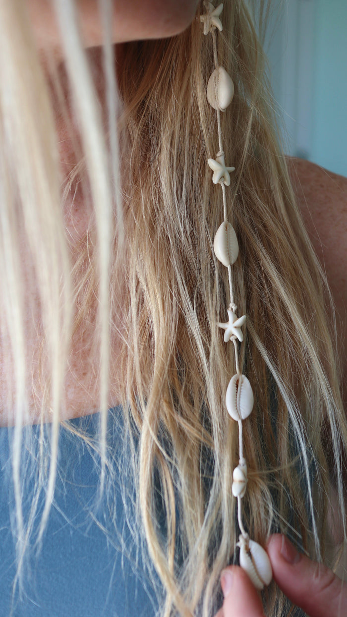 (CLIP-ON) Blonde Boho Babe - Mermaid Extension