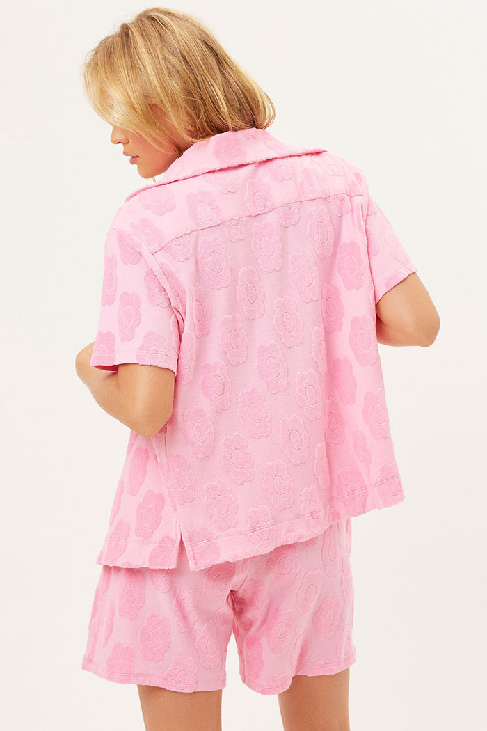 Coco Flowerchild Terry Button up Shirt