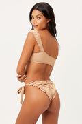 Colby Earth Ruched Tie Bottom