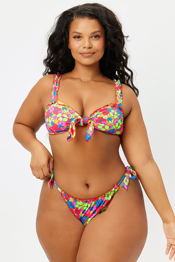 Colby Groovy Ruched Cheeky Bottom Extended
