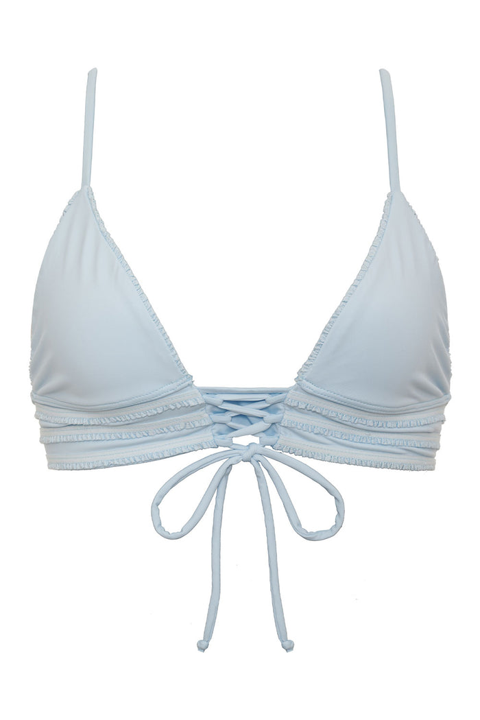 Cora Ruffle Bikini Top New Moon
