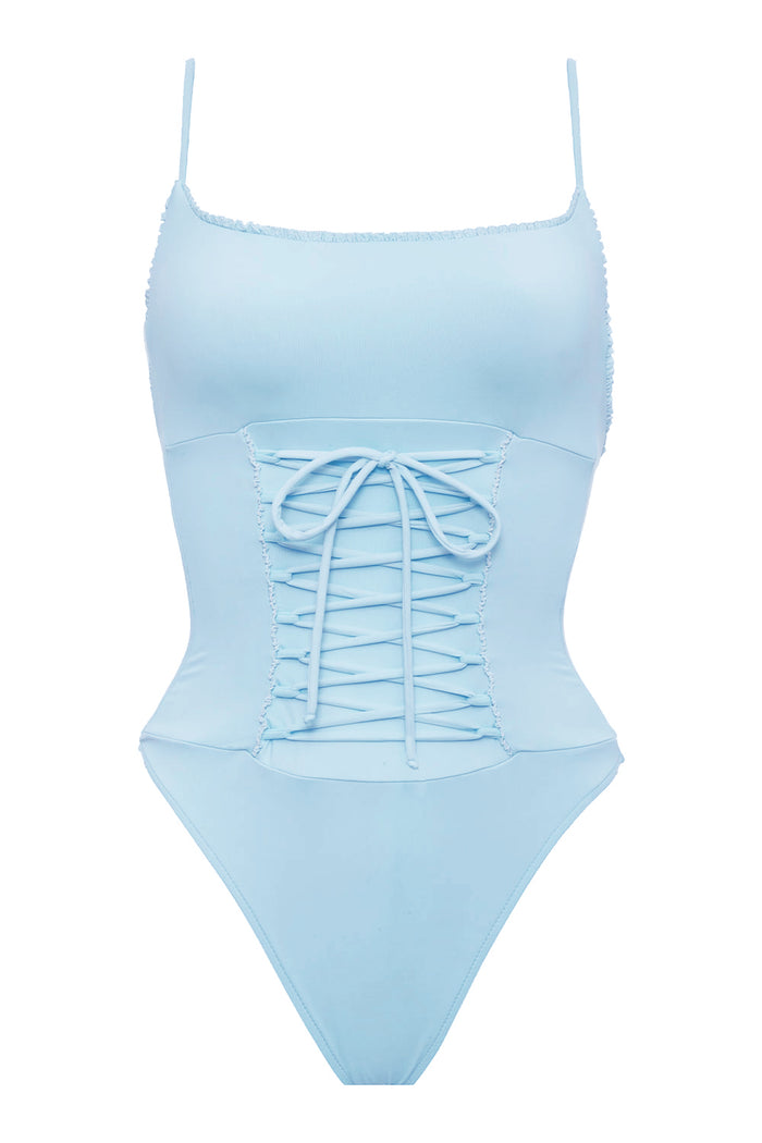 Cora Ruffle One Piece Swimsuit New Moon