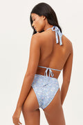 Cupid Springtime Print High Waist Cheeky Bottom