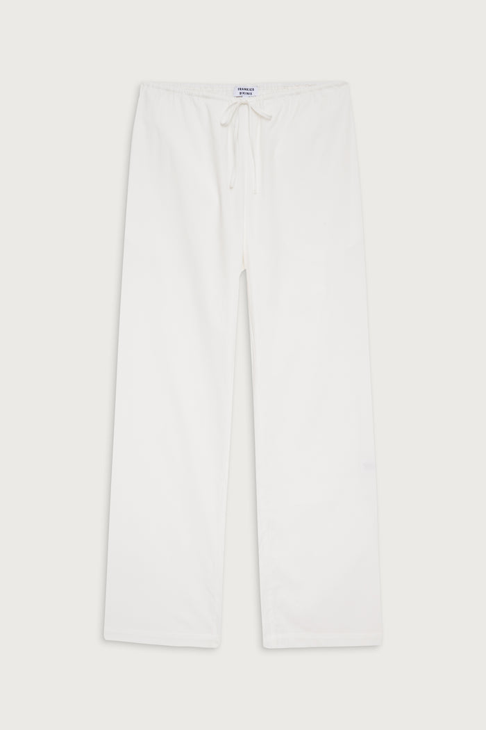 Daisy Low Rise Pant - White