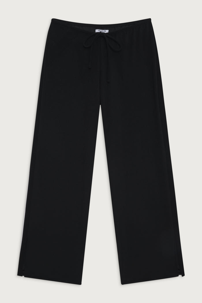 Daisy Terry Low Rise Pant - Black