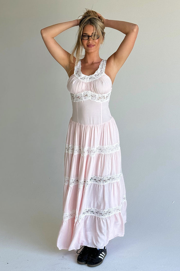 Dakota maxi dress sweet dreams light pink