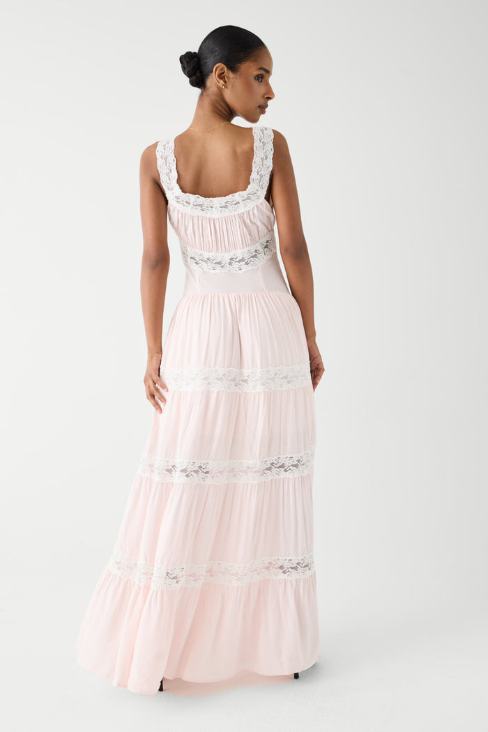 Dakota maxi dress sweet dreams light pink