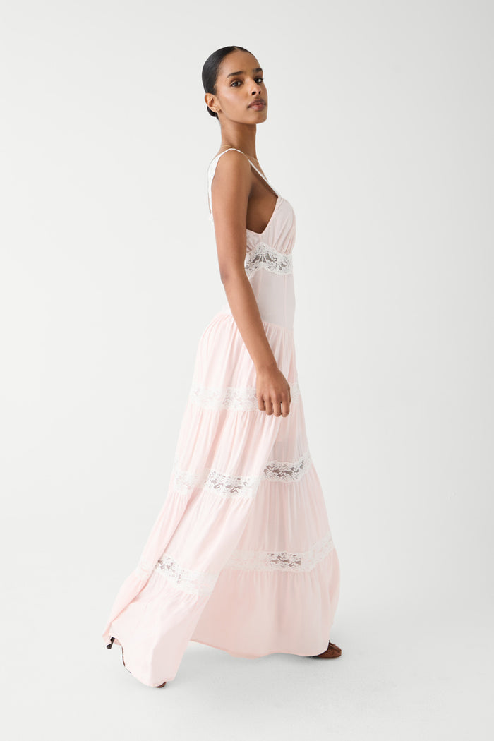 Dakota maxi dress sweet dreams light pink