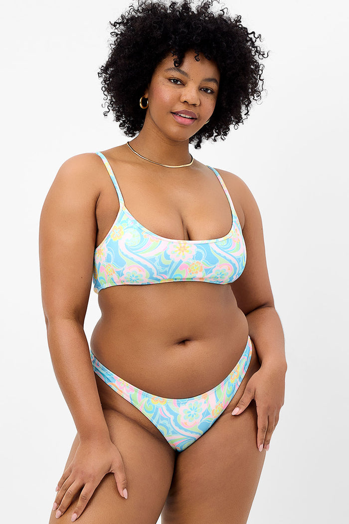 Dallas Terry Bralette Bikini Top Sunshower