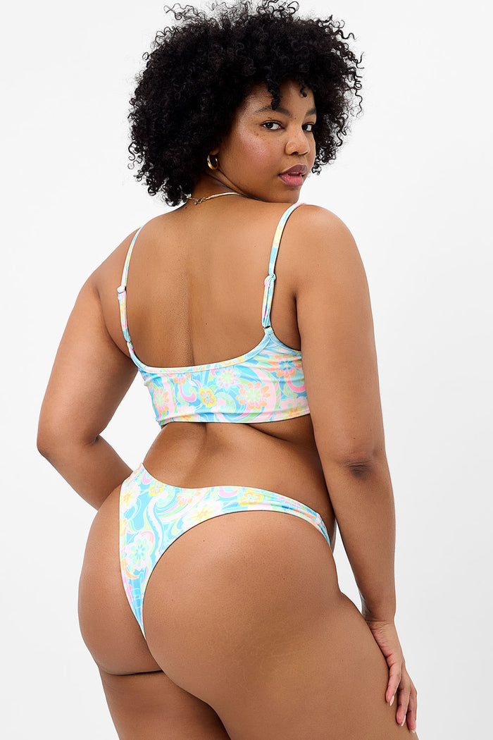 Dallas Terry Bralette Bikini Top Sunshower
