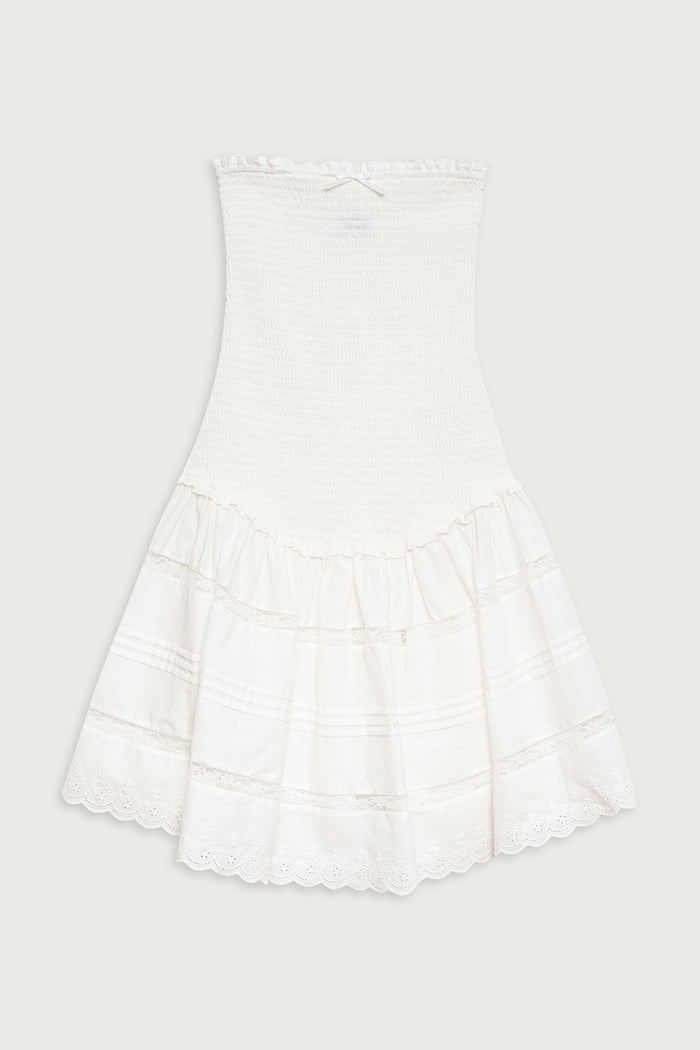 Day Princess Mini Dress - White