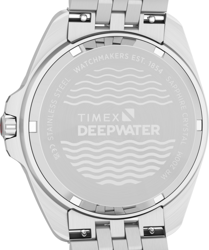 TW2Y64500 Deepwater Arctic 40.5mm Stainless Steel Bracelet Watch Caseback Image