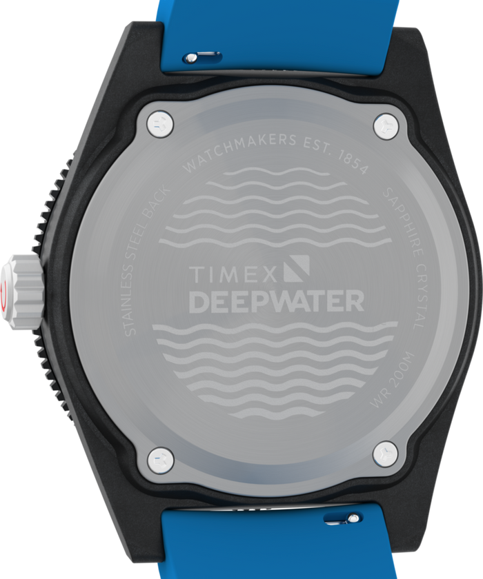 TW2Y02500 Deepwater Reef 200 XCF 43mm Synthetic Rubber Strap Watch Caseback Image