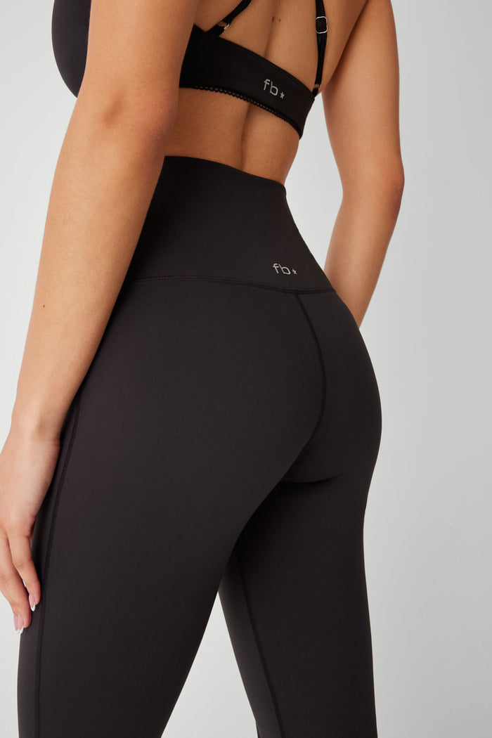 Demi Flare High Waist Legging Black